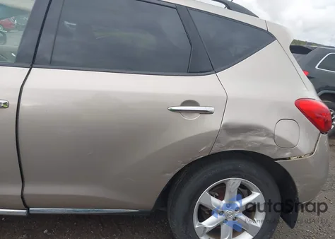 2009 Nissan Murano Sl z USA, uszkodzony, nr VIN JN8AZ18U09W022196